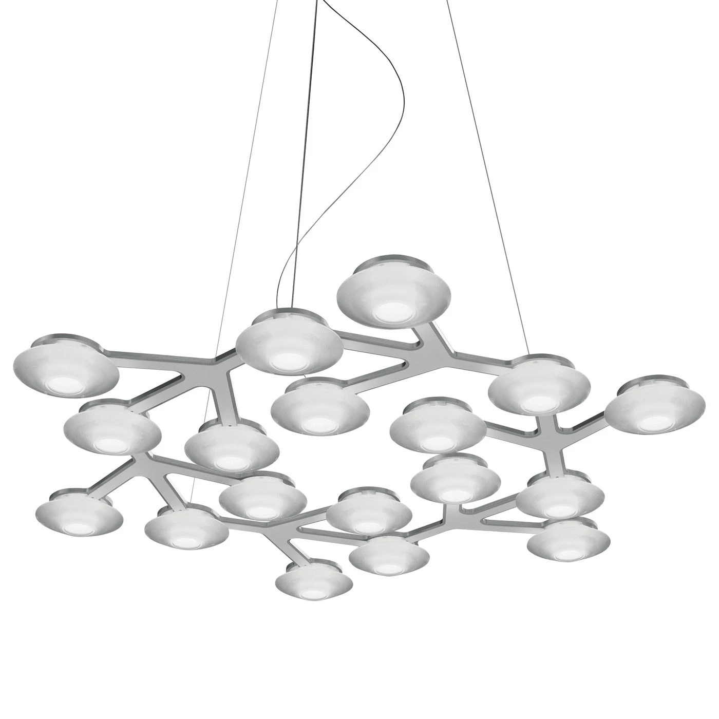 Artemide LED Net Circle Suspension 3 Artemide LED Net Circle Suspension