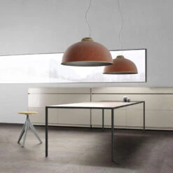 Luceplan Farel E27 10 Luceplan Farel E27 -Beste Lichtgeschäft 002 Luceplan Farel Pendel ambient2 96608 rostrot dunkelgrau 88439caeace5e6bddb7d040b3525ee56