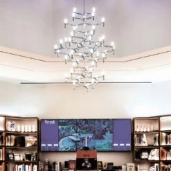 Nemo Crown Summa -Beste Lichtgeschäft 002 Nemo Crown Summa Kron ambient 86628 alu poliert f91ff8d7417cb1540348ad790d71ee2c