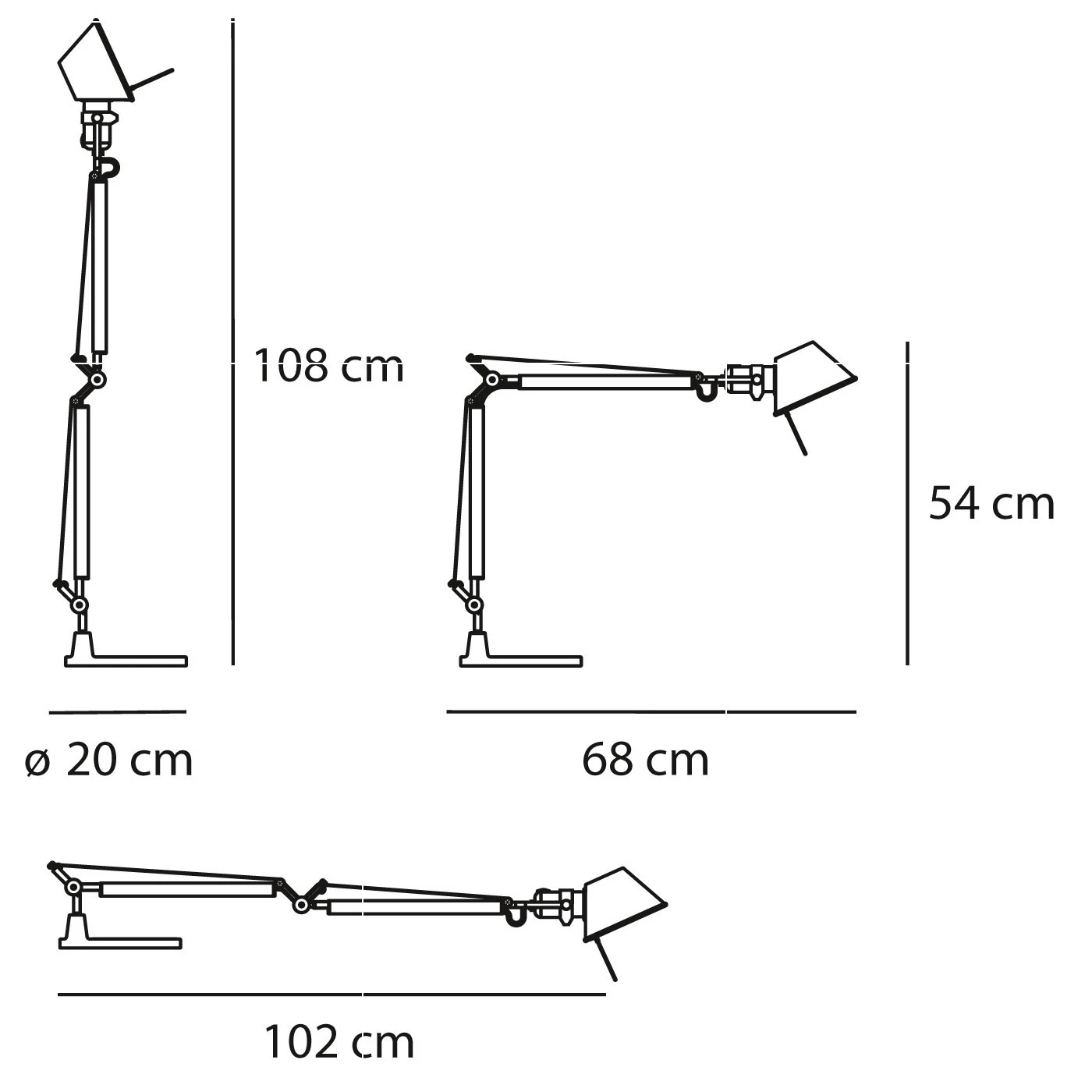 Artemide Tolomeo Mini Tavolo LED 5 Artemide Tolomeo Mini Tavolo LED – Bild 3