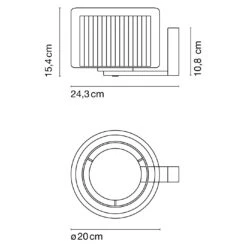 Marset Mercer A -Beste Lichtgeschäft 003 Marset Mercer wand skizze 615bf78eefaceff3283aa3778de6cab1