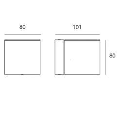 Milan Dau 80 Wandleuchte COB LED -Beste Lichtgeschäft 003 Milan Dau Spot 6409 f01e0eae725070986bf28926511b7af9