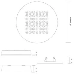 Beste Lichtgeschäft -Beste Lichtgeschäft 003 Nimbus Modul R 49 Decke technische zeichnung ed3aa75a18b1847f4714065a0580c98b
