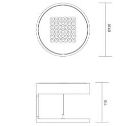 Nimbus Rim R 36 15 Nimbus Rim R 36 -Beste Lichtgeschäft 003 Nimbus Rim R 36 Decke technische zeichnung 985f51bcb5d54a52081ade52621b9ed1