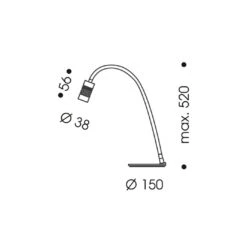 Oligo Just A Little Tischleuchte 10 Oligo Just A Little Tischleuchte -Beste Lichtgeschäft 003 Oligo Just a Little Tischleuchte technische Zeichnung f7fe857e8d8ddea8296e87e7e041d9c1