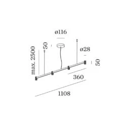 Wever & Ducré Trace Chandelier 1.0 7 Wever & Ducré Trace Chandelier 1.0 -Beste Lichtgeschäft 003 wever ducre trace chandelier 10 skizze 651e5244d9fb154de447793c86c3d7ae