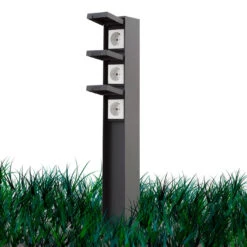 Bega Anschlusssäule 70705 Und 70709 Mit 3 Schutzkontaktsteckdosen -Beste Lichtgeschäft 004 Bega 70705 Anschlusssaeule Total2 82407 Schwarz f943fe378f04ce0da4287f4edb5de7ca