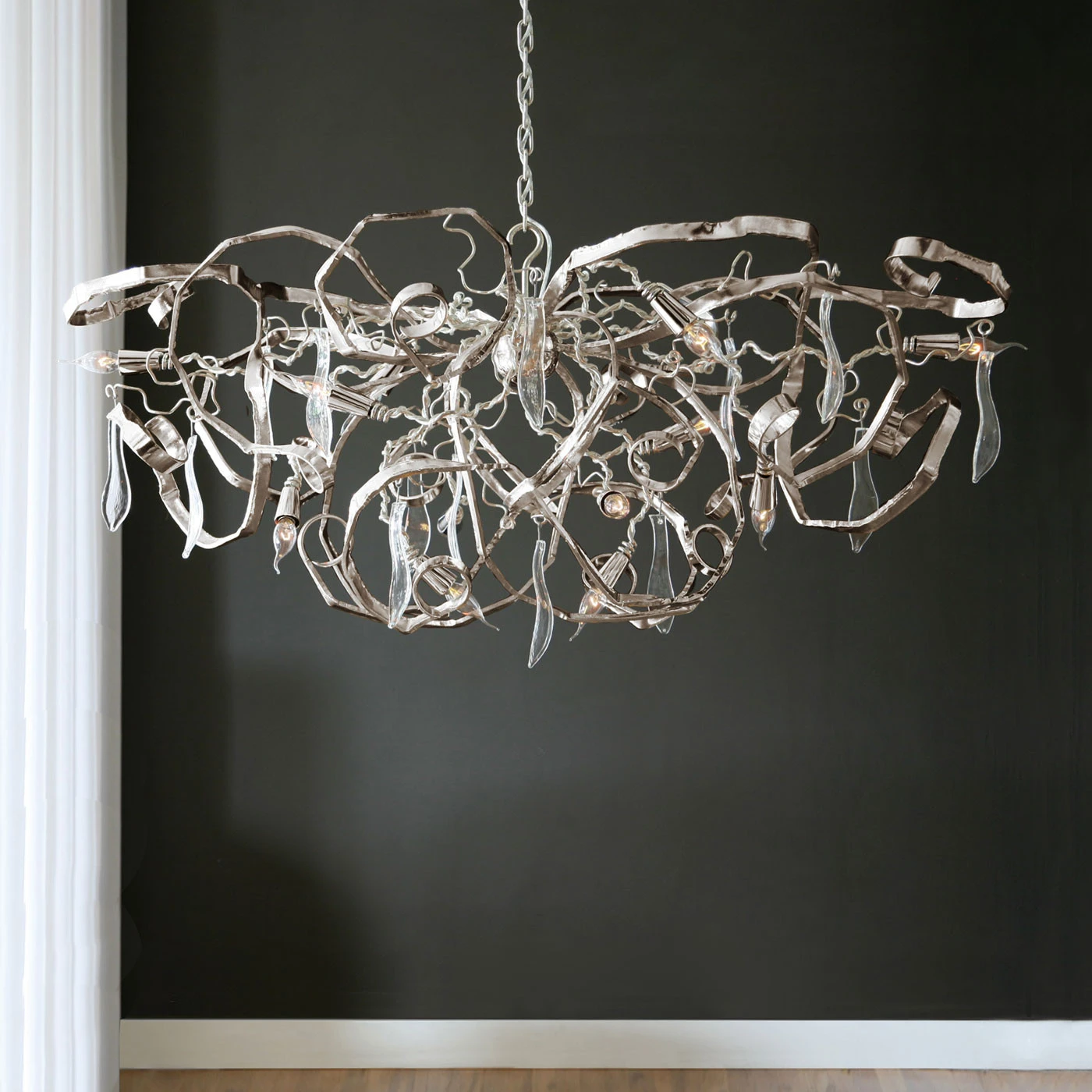 Brand Van Egmond Delphinium Chandelier Oval – Bild 5