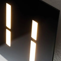 Elesi Luce Aura 02901 Wand-/Deckenleuchte 12 Elesi Luce Aura 02901 Wand-/Deckenleuchte -Beste Lichtgeschäft 004 Elesi Aura 24x24 2800K Led Decke detail1 84675 schwarz 148680260295c19af2d626131e2c7950