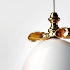 Moooi Bell Lamp Small -Beste Lichtgeschäft 004 Moooi Bell Small Pendelleuchte detail 68985 gold weiss e683556dfd15791837cd7daf5c086de4