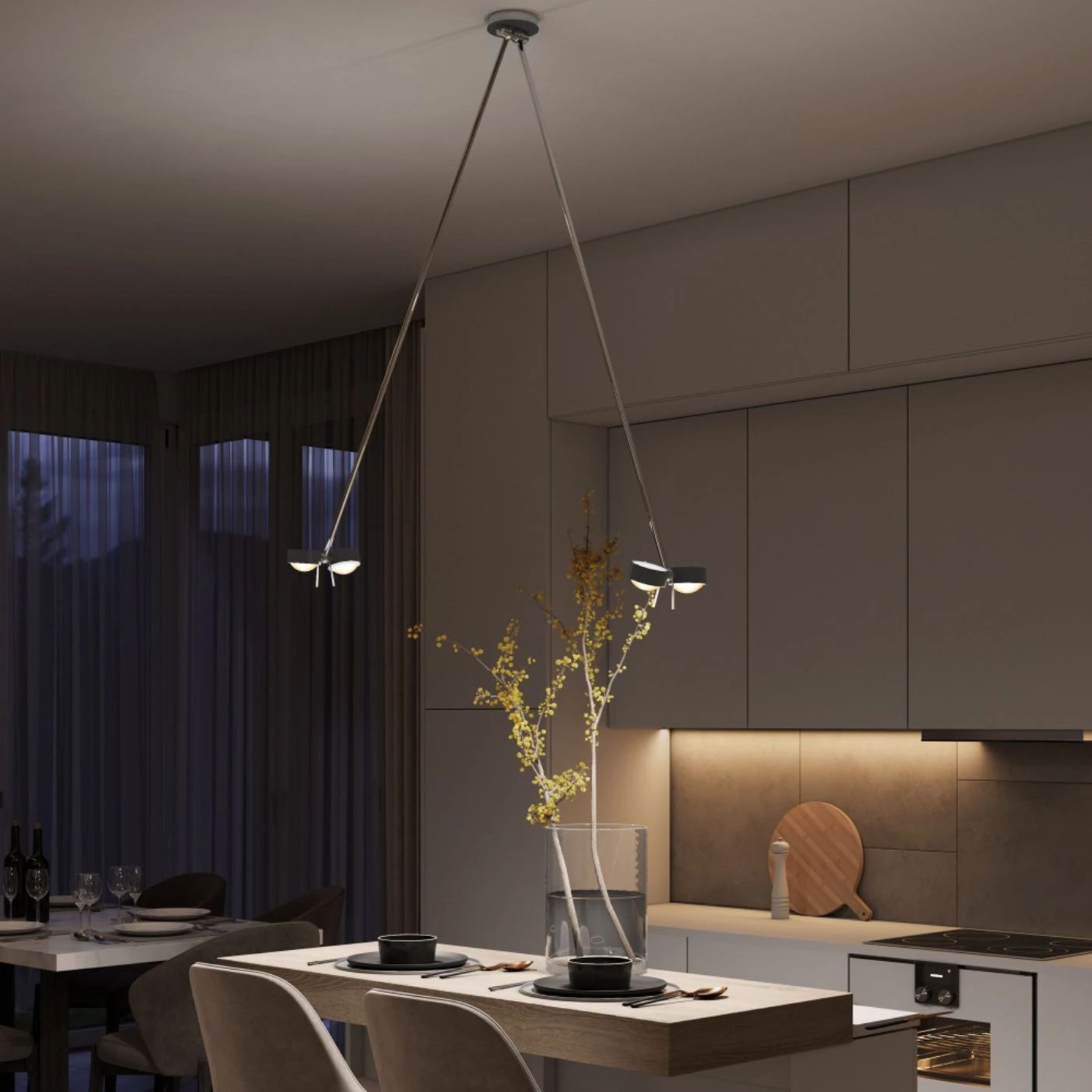 Top Light Puk Mini Ceiling Sister Twin 100cm 7 Top Light Puk Mini Ceiling Sister Twin 100cm – Bild 5