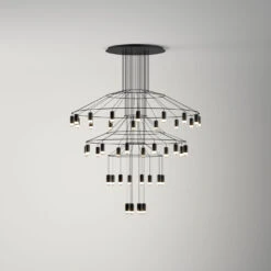 Vibia Wireflow Chandelier 0377 -Beste Lichtgeschäft 005 Vibia Wireflow Chandelier 0377 Kronleuchter total 90969 schwarz 16c01f5e10d54a240877b0e57d8cc7e6