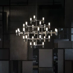 Nemo Crown Major 17 Nemo Crown Major -Beste Lichtgeschäft 008 Nemo Crown Major Pendel ambient 112250 alu poliert 191e51e2146c17441530fa2477f99393