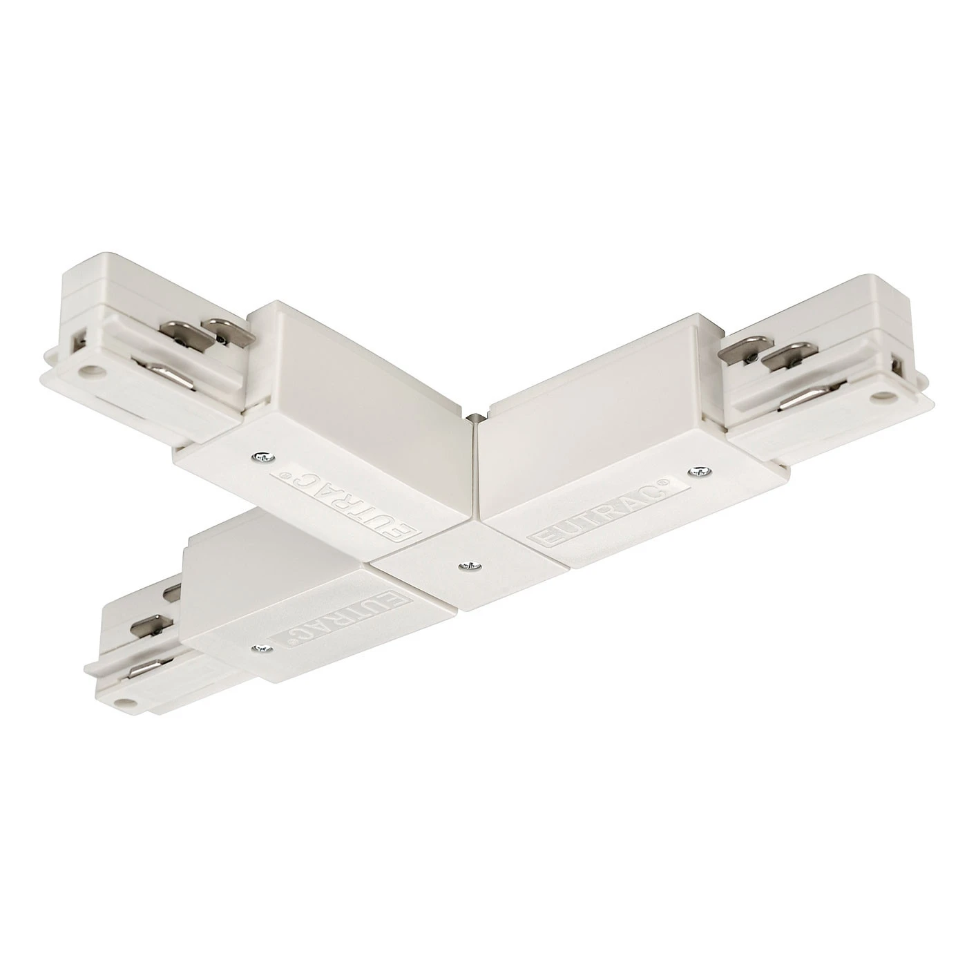 SLV Eutrac T-Verbinder Mit Einspeisemöglichkeit Für 3 Phasen-Aufbauschiene, Erdungsanschluß Rechts 3 SLV Eutrac T-Verbinder Mit Einspeisemöglichkeit Für 3 Phasen-Aufbauschiene, Erdungsanschluß Rechts